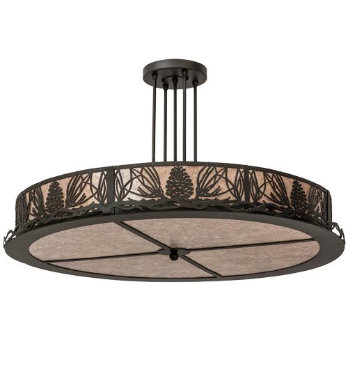 Meyda Tiffany Mountain Pine 177220 Ceiling Light - Oil Rubbed Bronze