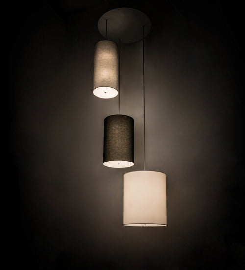 Meyda Tiffany Cilindro 177272 Pendant Light - Nickel