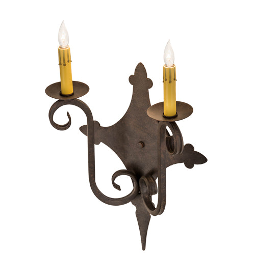 Meyda Tiffany Angelique 177298 Wall Light - Cajun Spice