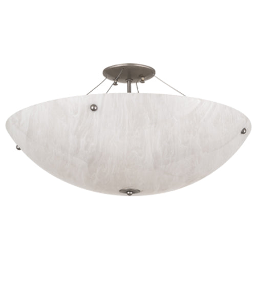 Meyda Tiffany Cypola 177544 Ceiling Light - Nickel