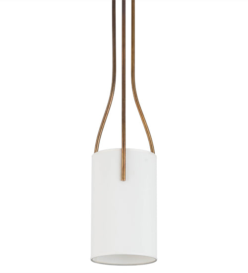 Meyda Tiffany Cilindro 177604 Pendant Light - Craftsman Brown