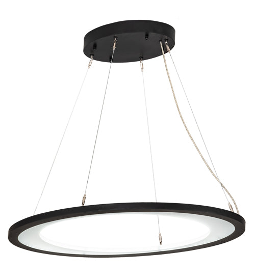 Meyda Tiffany Anillo 177751 Chandelier Light - Solar Black/Clear