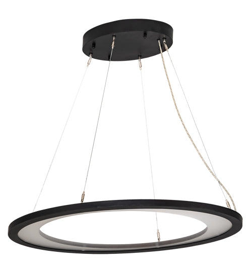 Meyda Tiffany Anillo 177751 Chandelier Light - Solar Black/Clear