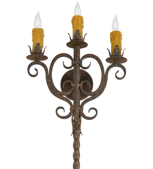 Meyda Tiffany Palmira 177813 Wall Light - Organic Rust