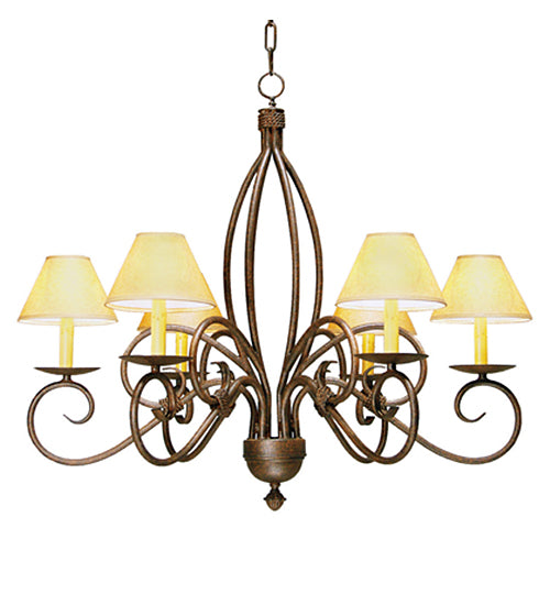 Meyda Tiffany Squire 177949 Ceiling Light - Mahogany Bronze