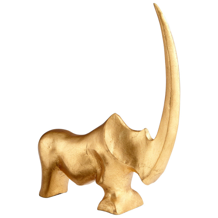 Cyan Design 06308  Rhino Bay Home Decor Gold Leaf