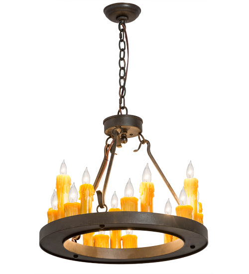 Meyda Tiffany Deina 178029 Chandelier Light - Antique Brass