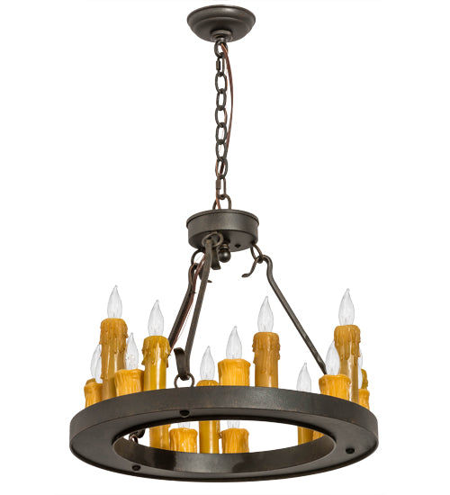 Meyda Tiffany Deina 178029 Chandelier Light - Antique Brass