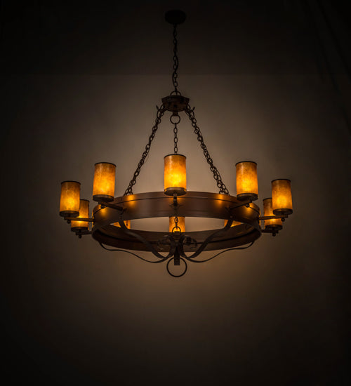 Meyda Tiffany Parnella 178113 Chandelier Light - Mahogany Bronze