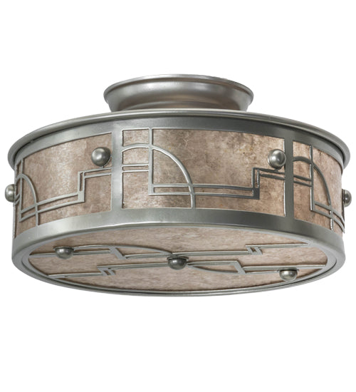 Meyda Tiffany Revival 178159 Ceiling Light - Nickel