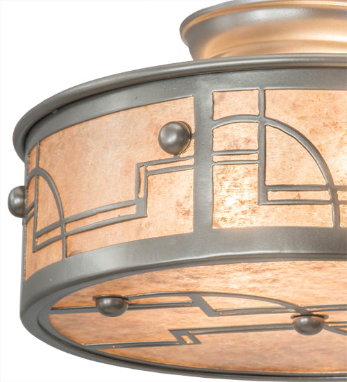 Meyda Tiffany Revival 178159 Ceiling Light - Nickel
