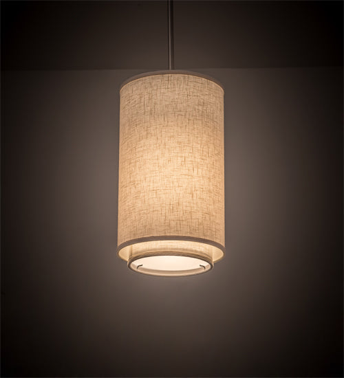 Meyda Tiffany Cilindro 178208 Pendant Light - Nickel