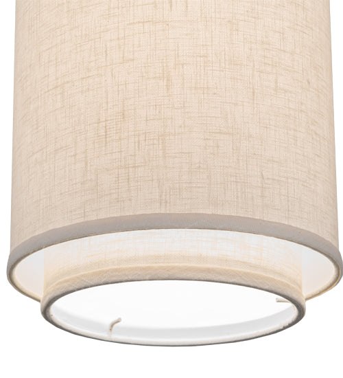 Meyda Tiffany Cilindro 178208 Pendant Light - Nickel