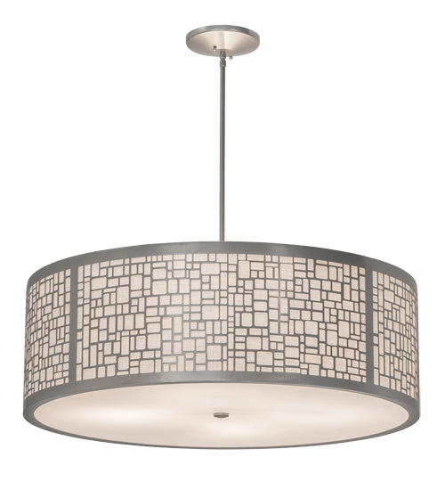 Meyda Tiffany Cilindro 178212 Pendant Light - Nickel