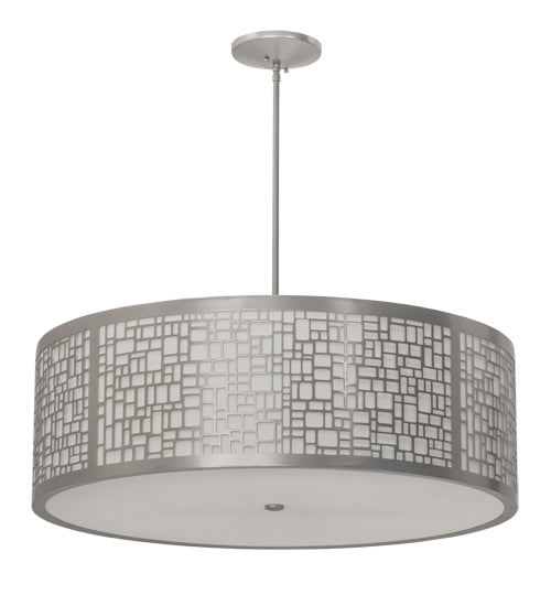 Meyda Tiffany Cilindro 178212 Pendant Light - Nickel