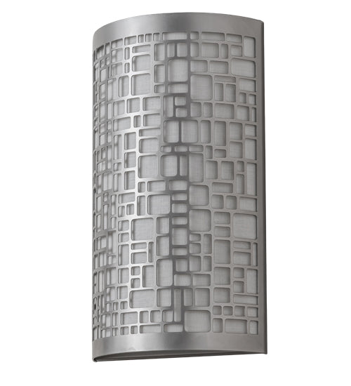 Meyda Tiffany Cilindro 178214 Wall Light - Nickel