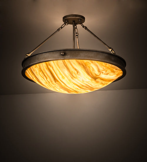 Meyda Tiffany Dionne 178221 Ceiling Light - Antique