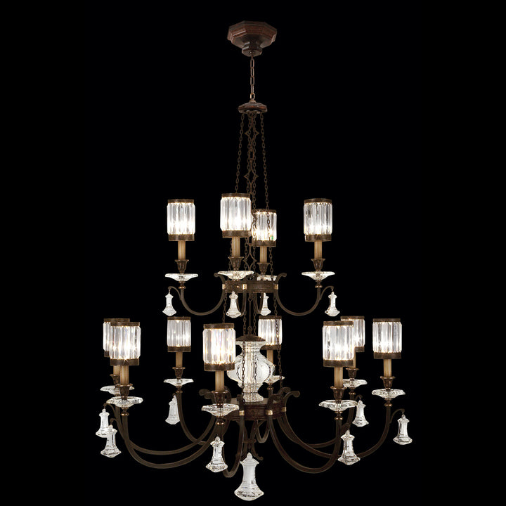 Fine Art Eaton Place 584740ST Chandelier Light - Bronze