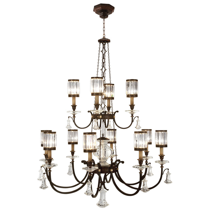 Fine Art Eaton Place 584740ST Chandelier Light - Bronze