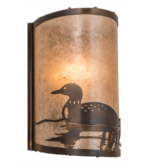 Meyda Tiffany Loon 178371 Wall Light - Antique Copper,Burnished