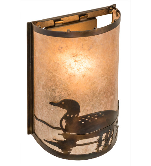 Meyda Tiffany Loon 178371 Wall Light - Antique Copper,Burnished