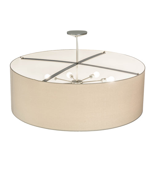 Meyda Tiffany Cilindro 178385 Chandelier Light - Nickel