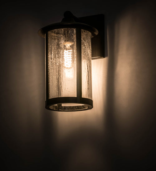 Meyda Tiffany Lighting 178536 Fulton Wall Sconce Outdoor Bronze / Dark