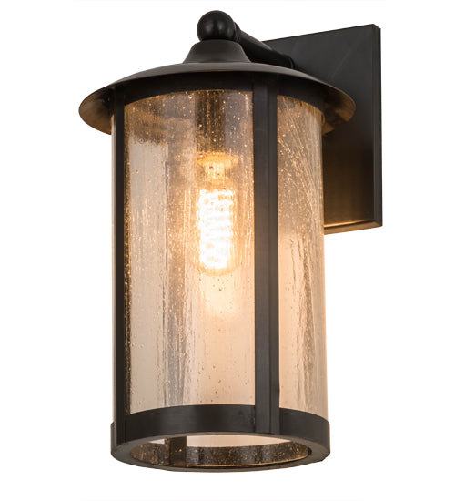 Meyda Tiffany Lighting 178536 Fulton Wall Sconce Outdoor Bronze / Dark