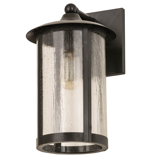 Meyda Tiffany Lighting 178536 Fulton Wall Sconce Outdoor Bronze / Dark