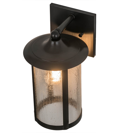 Meyda Tiffany Lighting 178536 Fulton Wall Sconce Outdoor Bronze / Dark