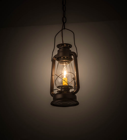 Meyda Tiffany Miners Lantern 178541 Pendant Light - Mahogany Bronze