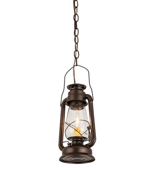 Meyda Tiffany Miners Lantern 178541 Pendant Light - Mahogany Bronze