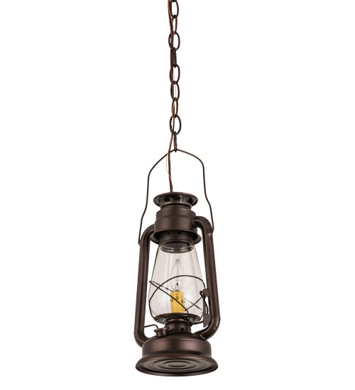 Meyda Tiffany Miners Lantern 178541 Pendant Light - Mahogany Bronze