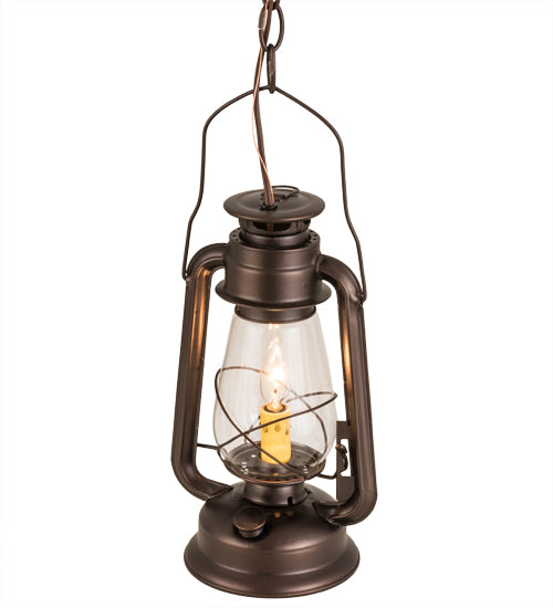 Meyda Tiffany Miners Lantern 178541 Pendant Light - Mahogany Bronze
