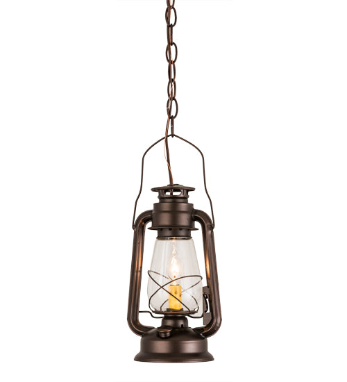 Meyda Tiffany Miners Lantern 178541 Pendant Light - Mahogany Bronze