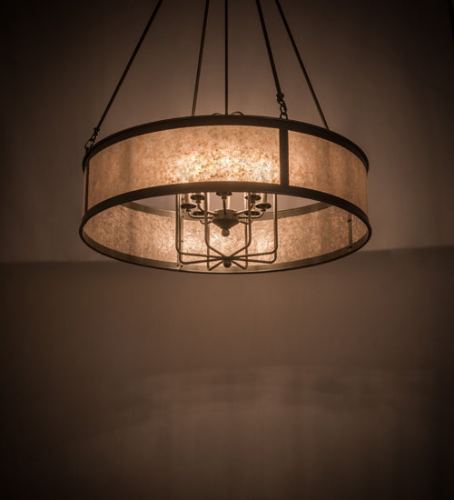 Meyda Tiffany Craftsman 178551 Chandelier Light - Timeless Bronze