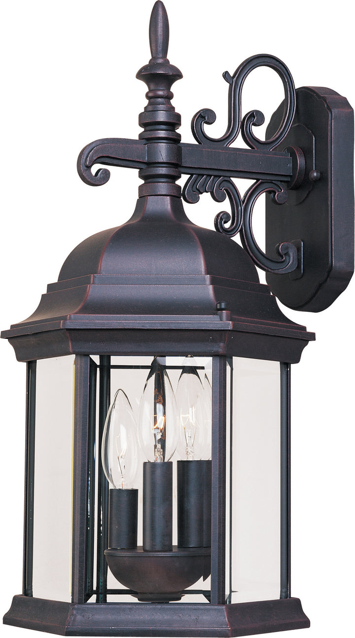Maxim Lighting 1073CLEB  Builder Cast Outdoor Empire Bronze