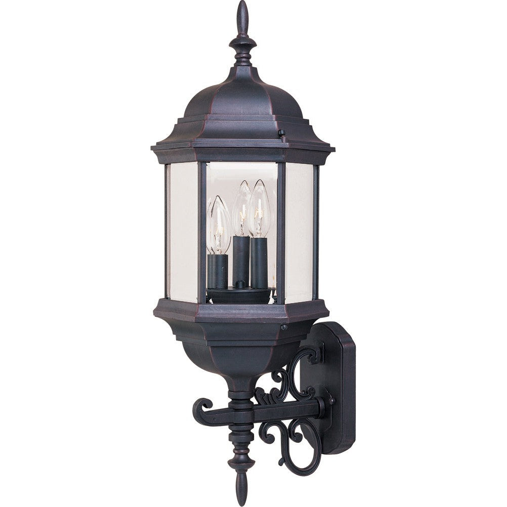 Maxim Lighting 1074CLEB  Builder Cast Outdoor Empire Bronze