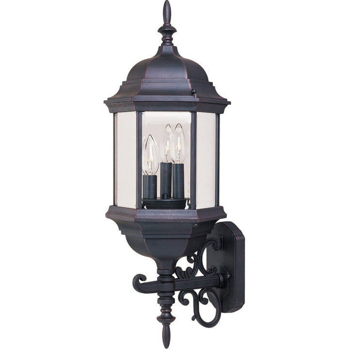 Maxim Lighting 1074CLEB  Builder Cast Outdoor Empire Bronze