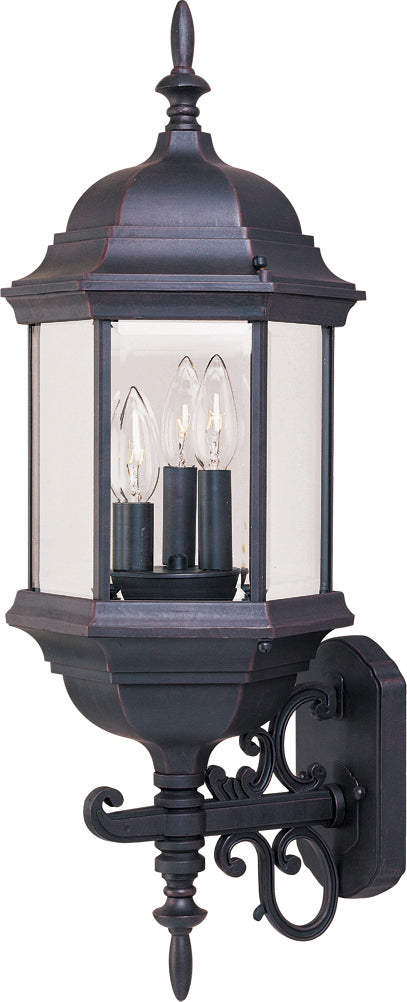 Maxim Lighting 1074CLEB  Builder Cast Outdoor Empire Bronze
