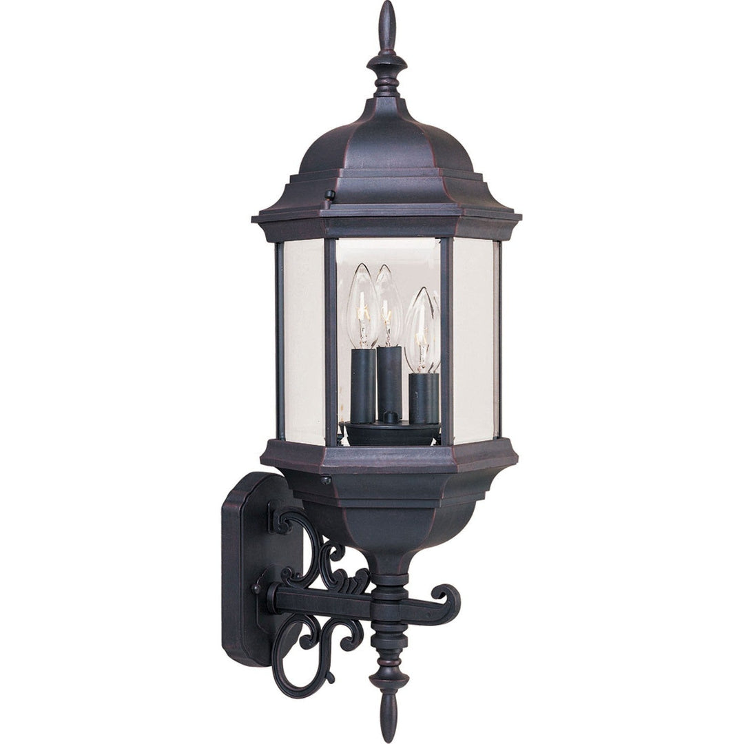 Maxim Lighting 1074CLEB  Builder Cast Outdoor Empire Bronze
