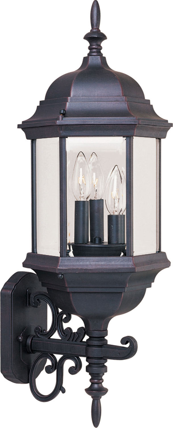 Maxim Lighting 1074CLEB  Builder Cast Outdoor Empire Bronze
