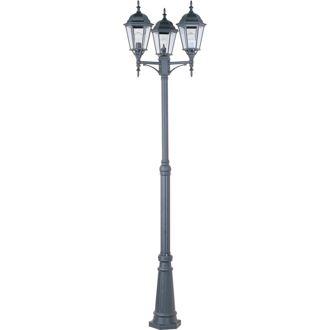 Maxim Lighting 1105BK  Poles Outdoor Black