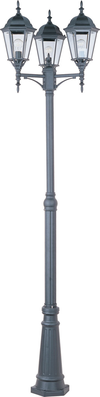 Maxim Lighting 1105BK  Poles Outdoor Black