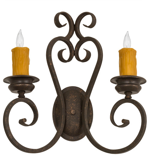 Meyda Tiffany Fernando 178723 Wall Light - Antique Brass