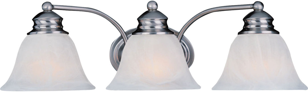 Maxim Malaga 2688MRSN Bath Vanity Light 20 in. wide - Satin Nickel
