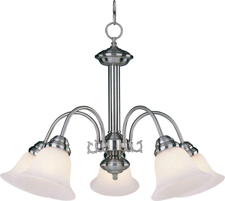 Maxim Malaga 2698MRSN Chandelier Light - Satin Nickel
