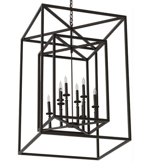 Meyda Tiffany Kitzi Box 178759 Pendant Light - Timeless Bronze