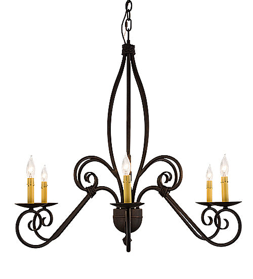 Meyda Tiffany Squire 178785 Chandelier Light - Custom