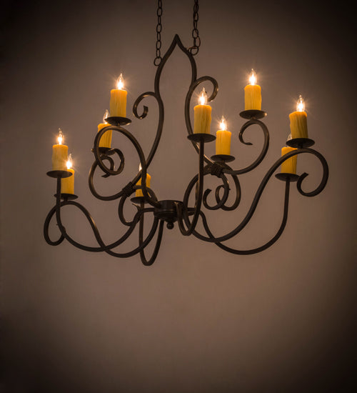 Meyda Tiffany Clifton 178811 Chandelier Light - Timeless Bronze,Custom